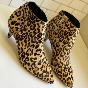 Cheetah Print Booties ~ Size 6.5
